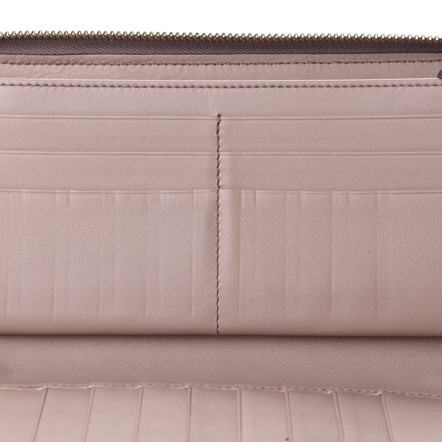 Gucci Patent Soho Zip Around Wallet Dark Cipria 9 of 11