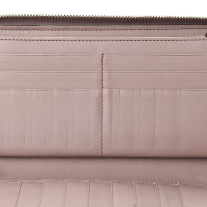 Gucci Patent Soho Zip Around Wallet Dark Cipria 9 of 11
