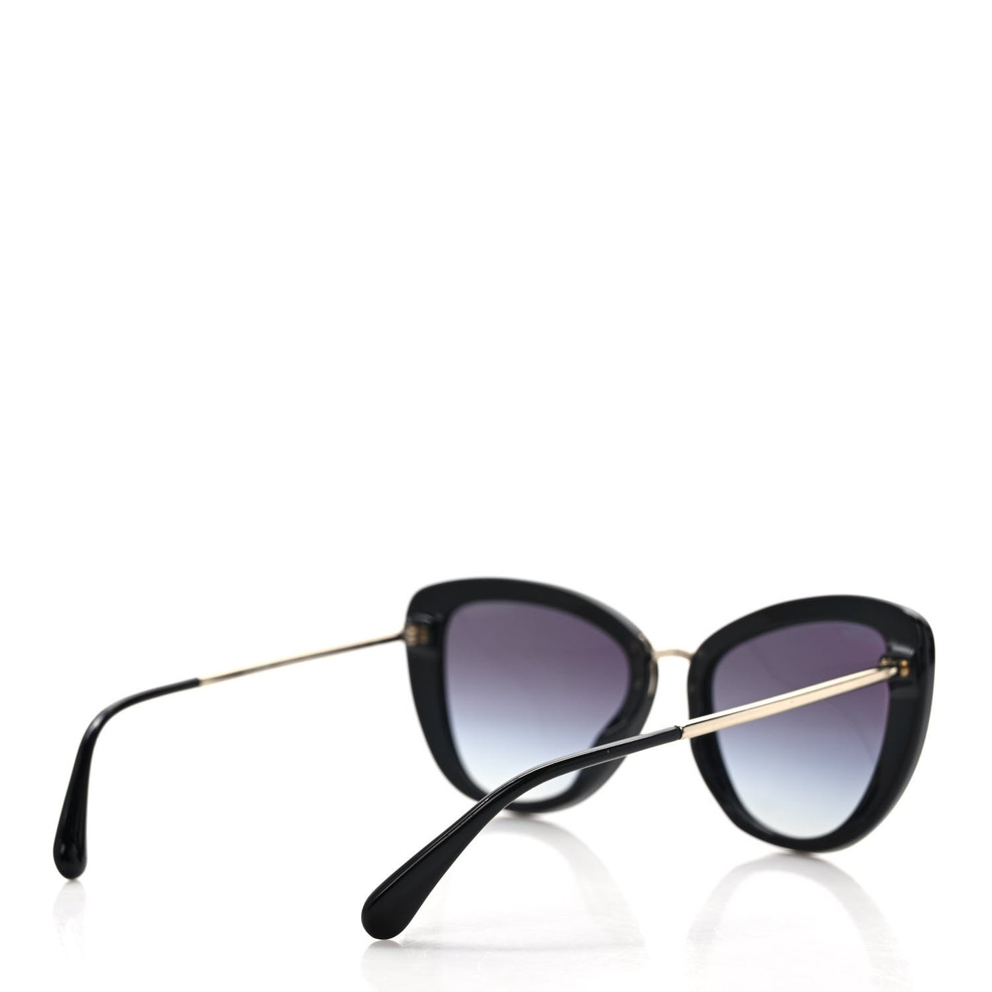 Polarized Cat Eye Sunglasses 5399-A Black
