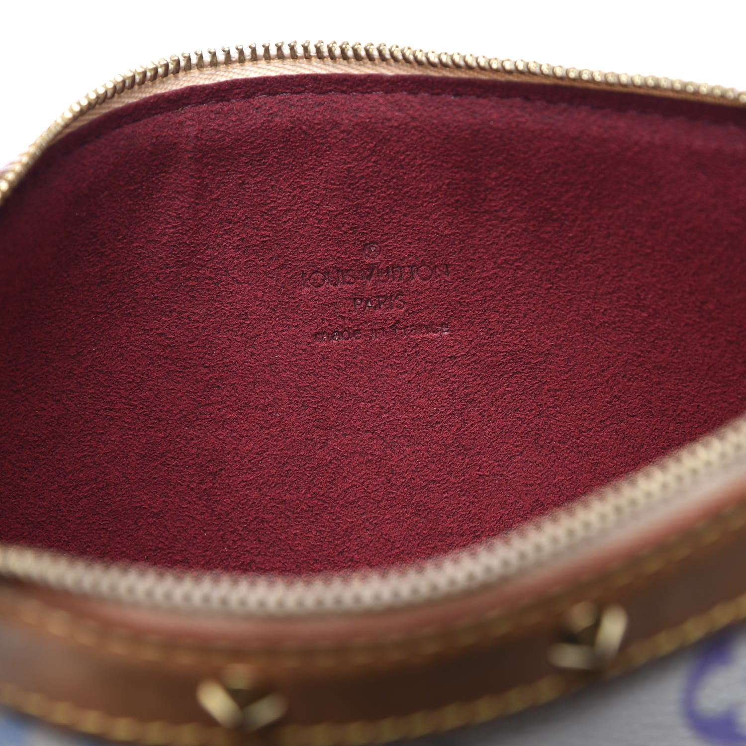 Louis Vuitton Monogram Multicolor Pochette Accessories White 8 of 10