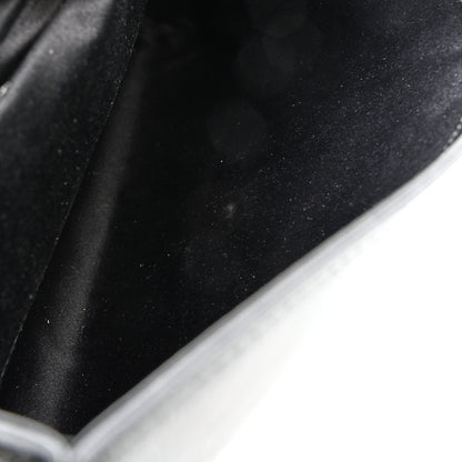 Saint Laurent Textured Patent Monogram Small Belle De Jour Clutch Black 7 of 12