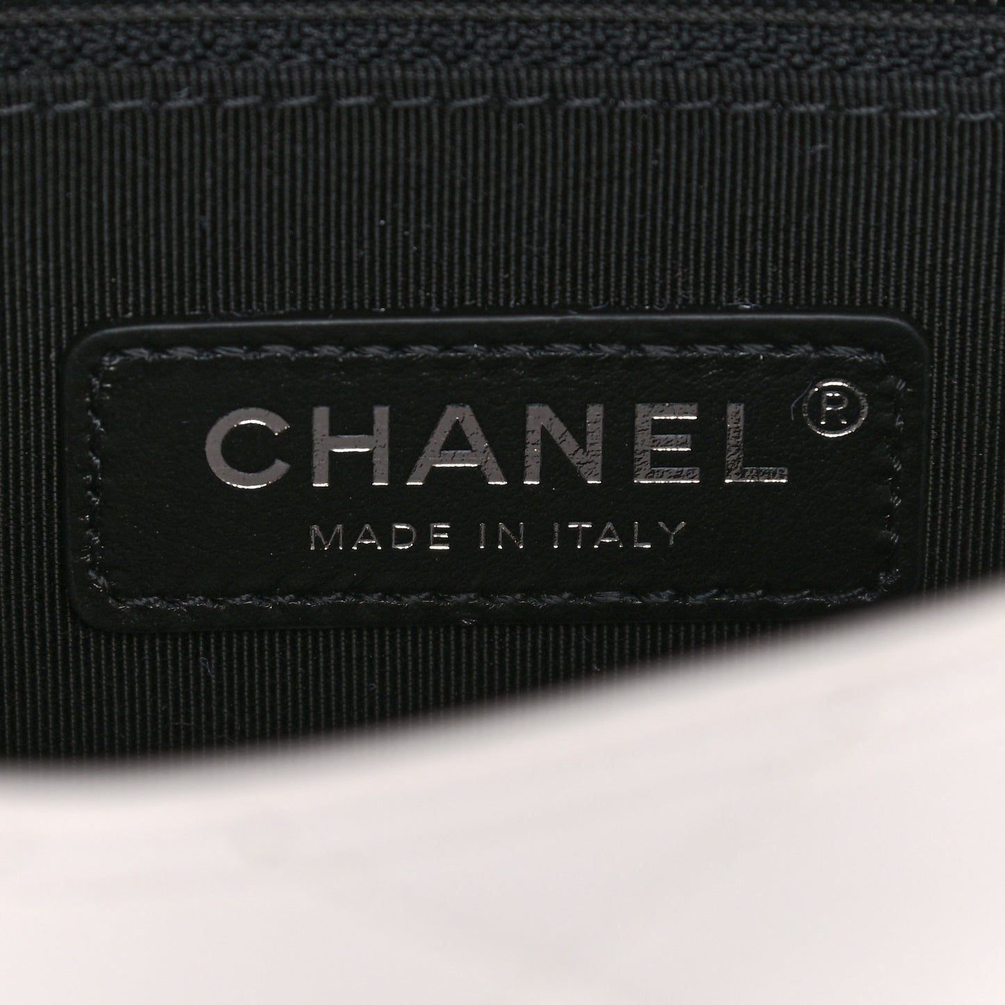 Caviar Quilted My Everything Small Flap White Black