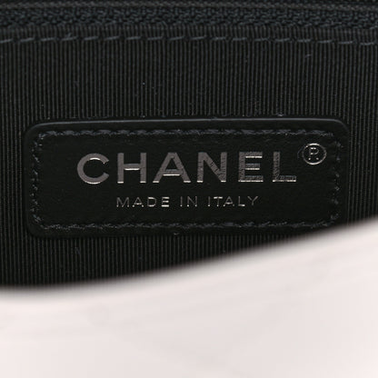 Chanel Caviar Quilted My Everything Small Flap White Black 5 of 9