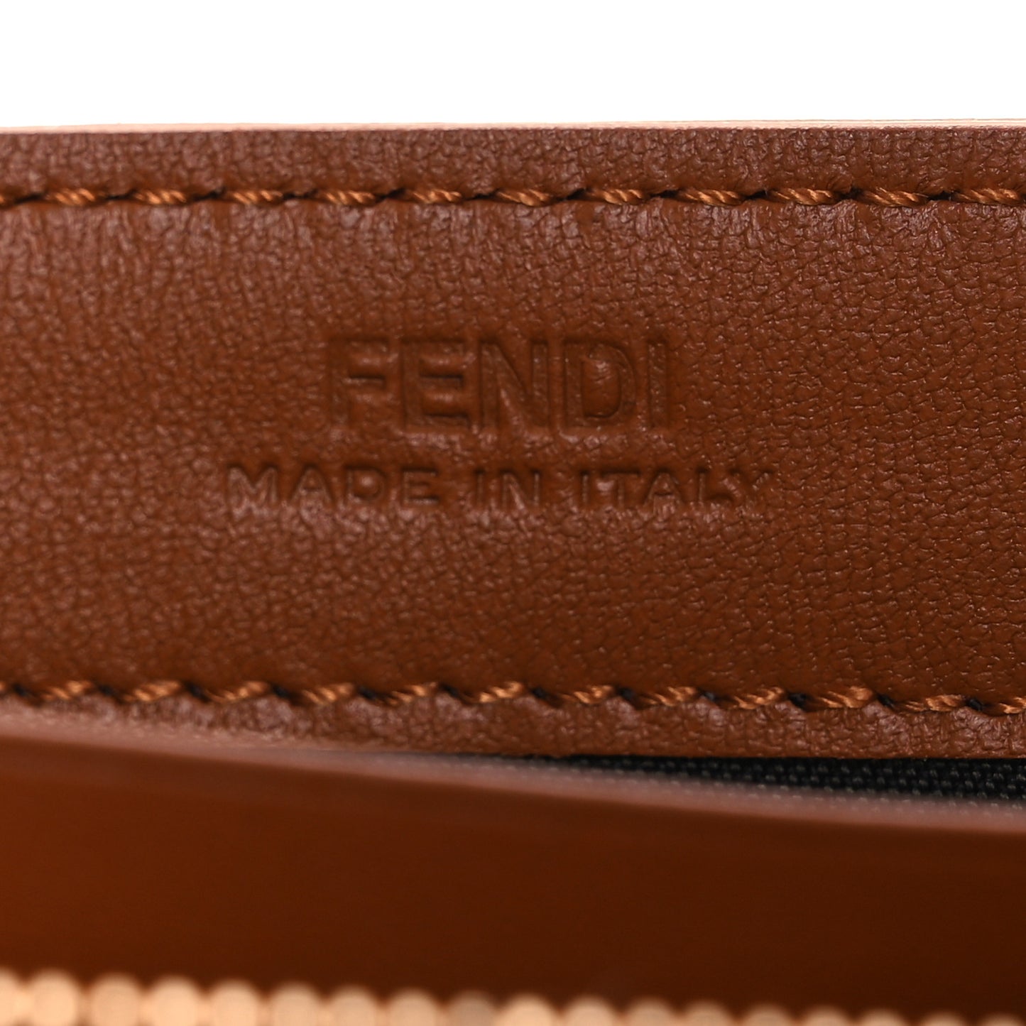 Nappa Matisse FF Embossed Continental Wallet On Chain Coloniale