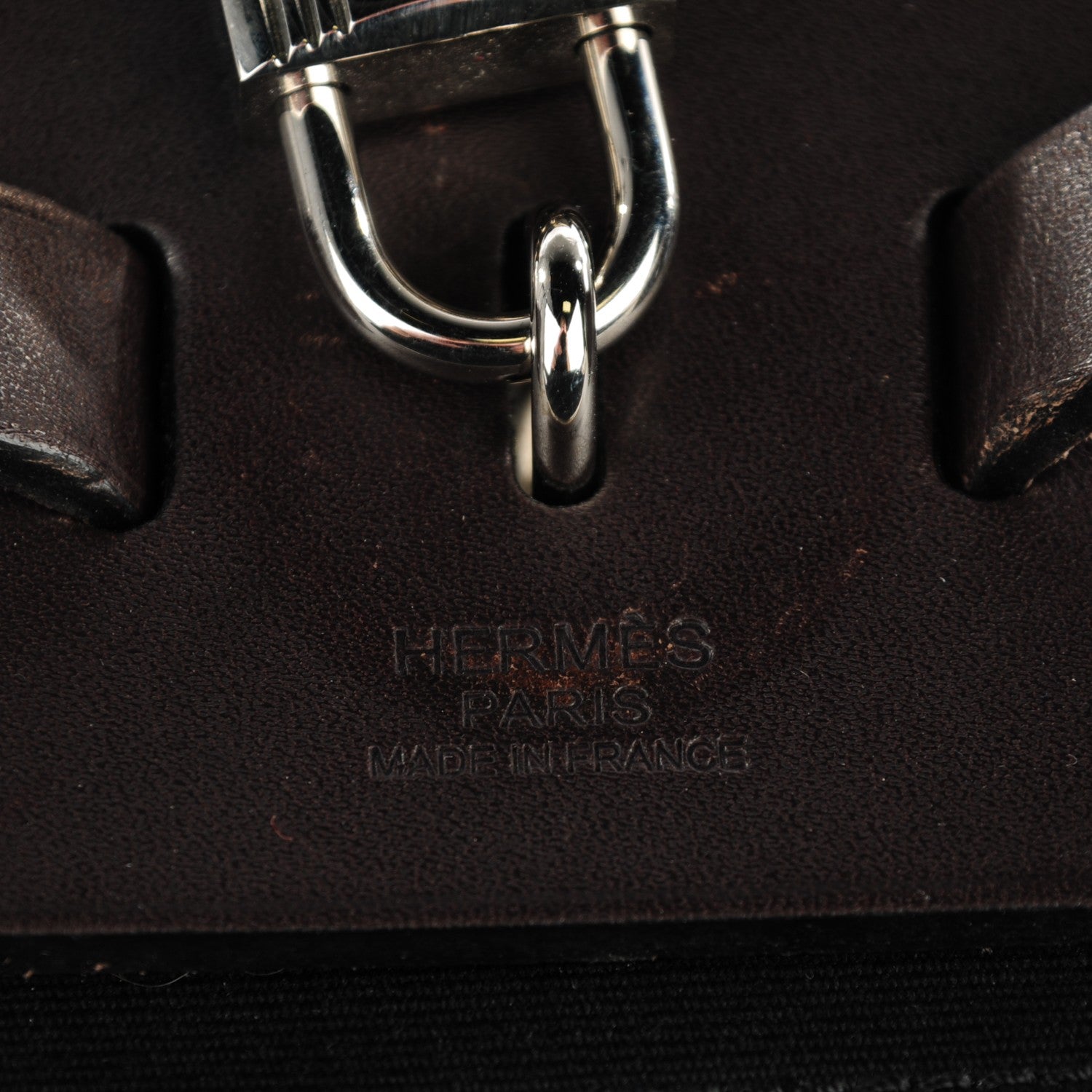 Hermes Toile Vache Hunter Herbag Zip 39 MM Black 10 of 14
