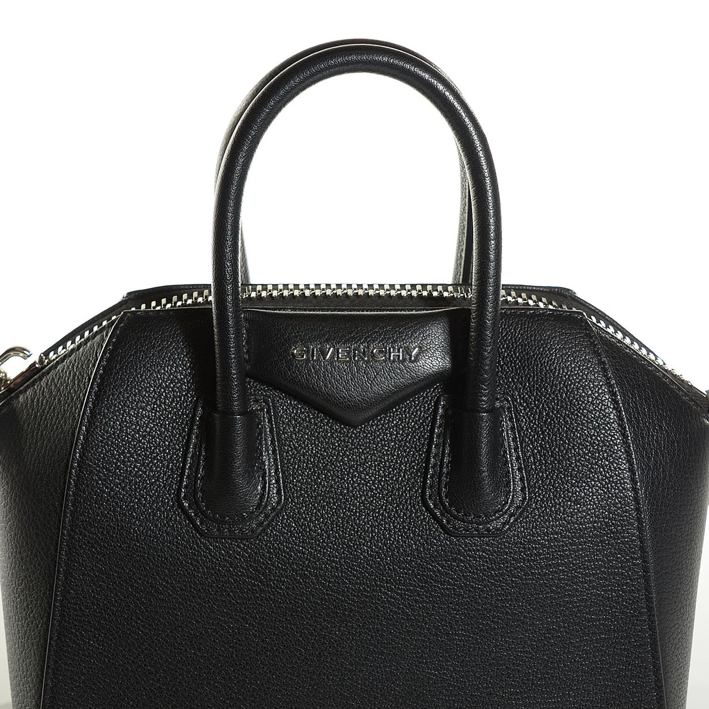 Sugar Goatskin Mini Antigona Black