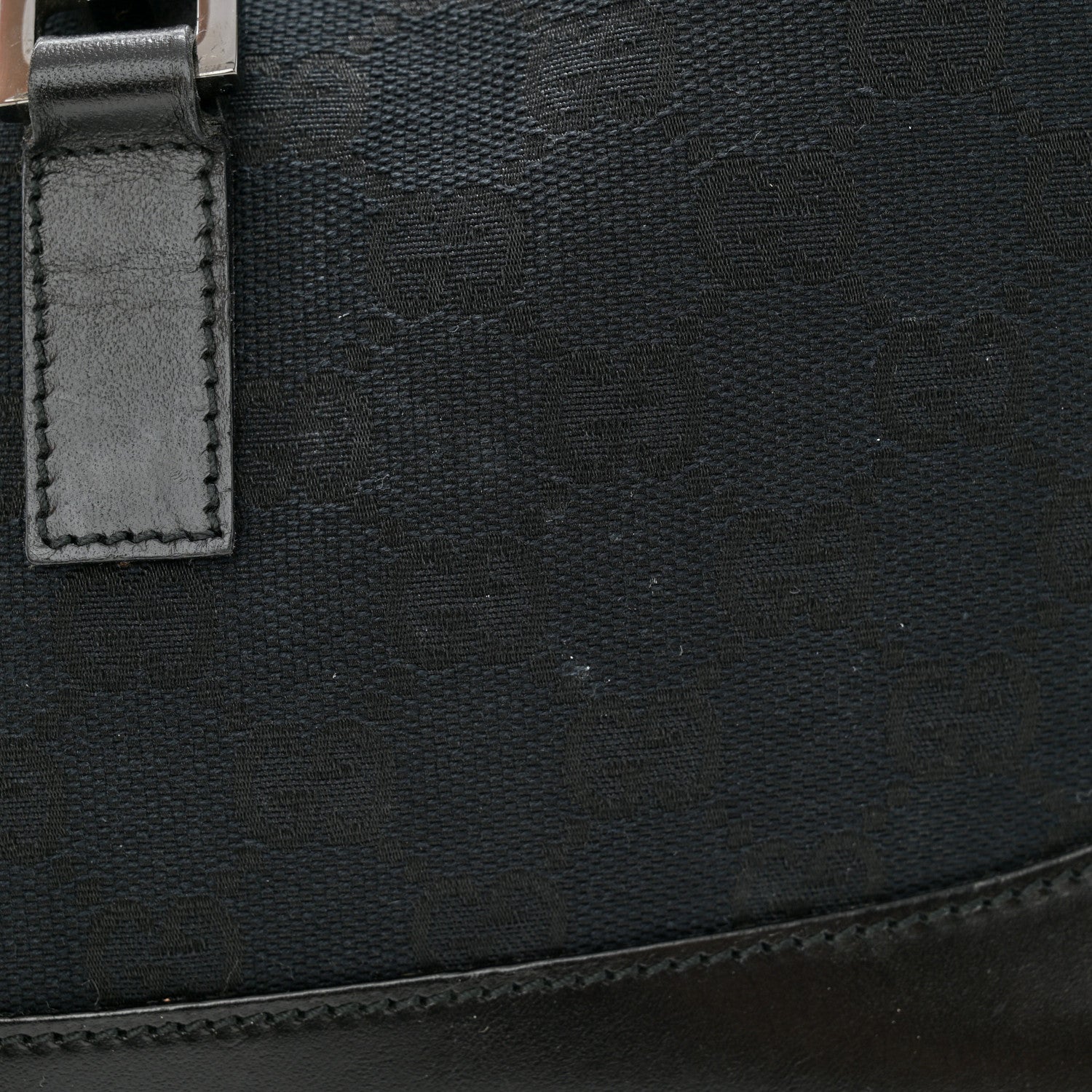 Gucci Monogram Jackie O Hobo Black 13 of 13