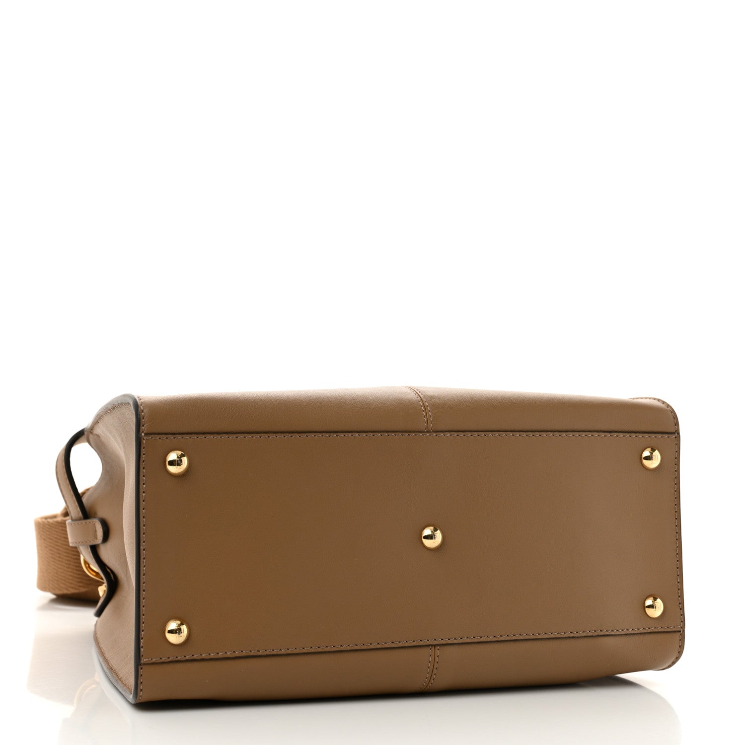 Fendi Vitello Seta Century Medium Peekaboo Mandorlo 4 of 11