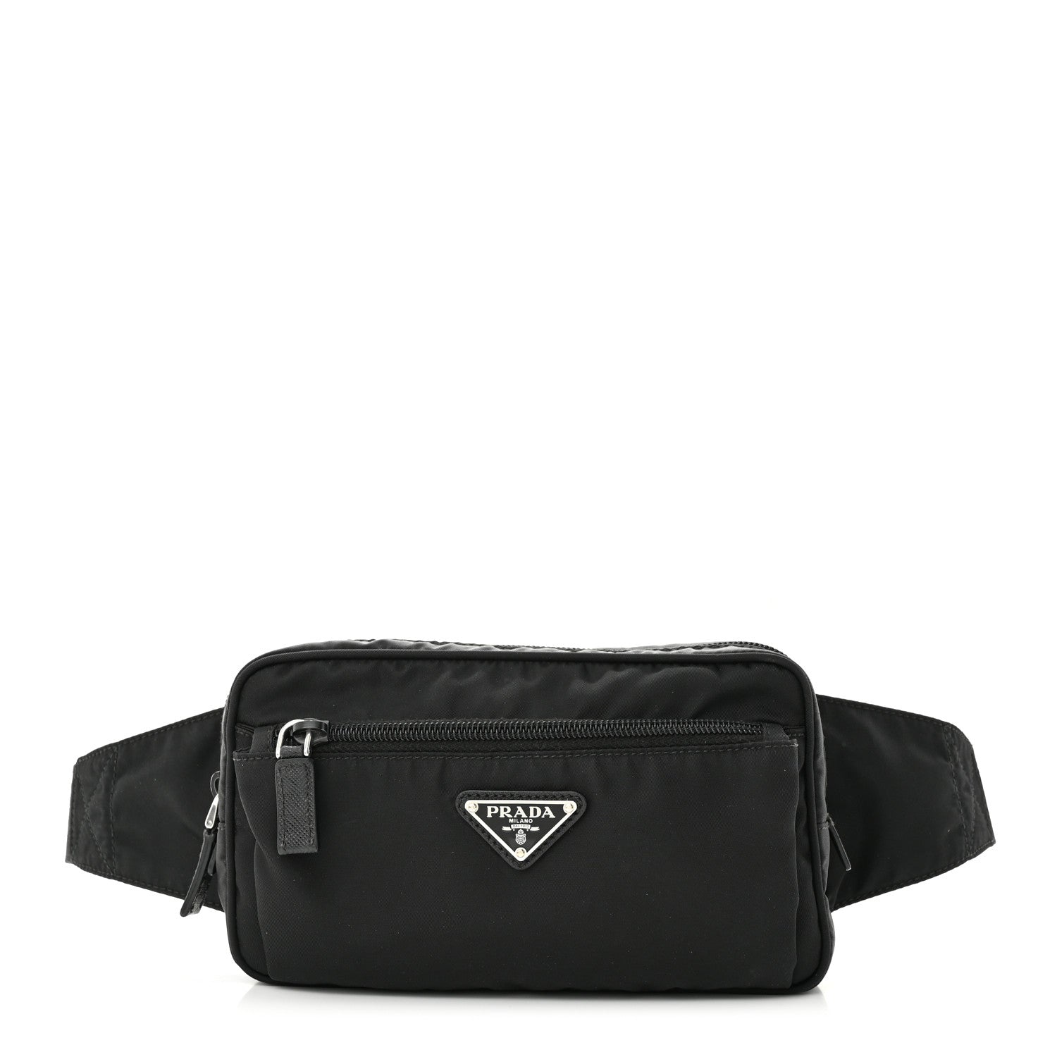 Prada Tessuto Nylon Belt Bag Black 1 of 11