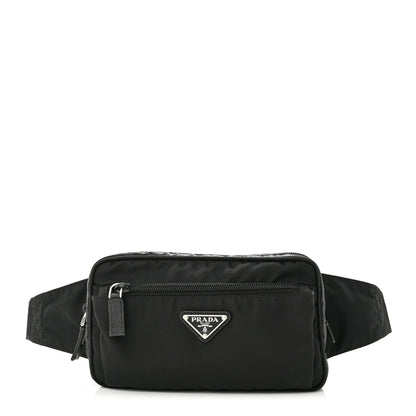 Prada Tessuto Nylon Belt Bag Black 1 of 11