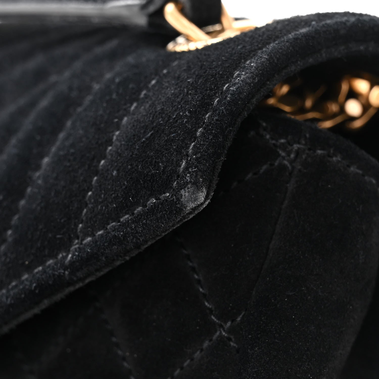 Saint Laurent Suede Tri-Quilt Monogram Medium College Bag Black 11 of 11