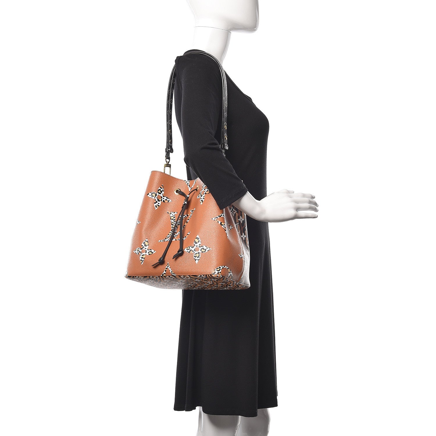 Louis Vuitton Monogram Giant Jungle NéoNoé Caramel 2 of 9