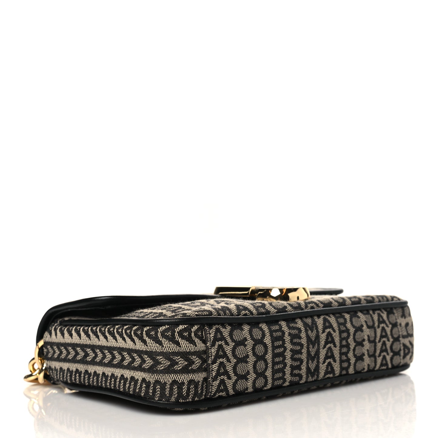 Cotton Jacquard The Monogram J Marc Shoulder Bag Beige Multi