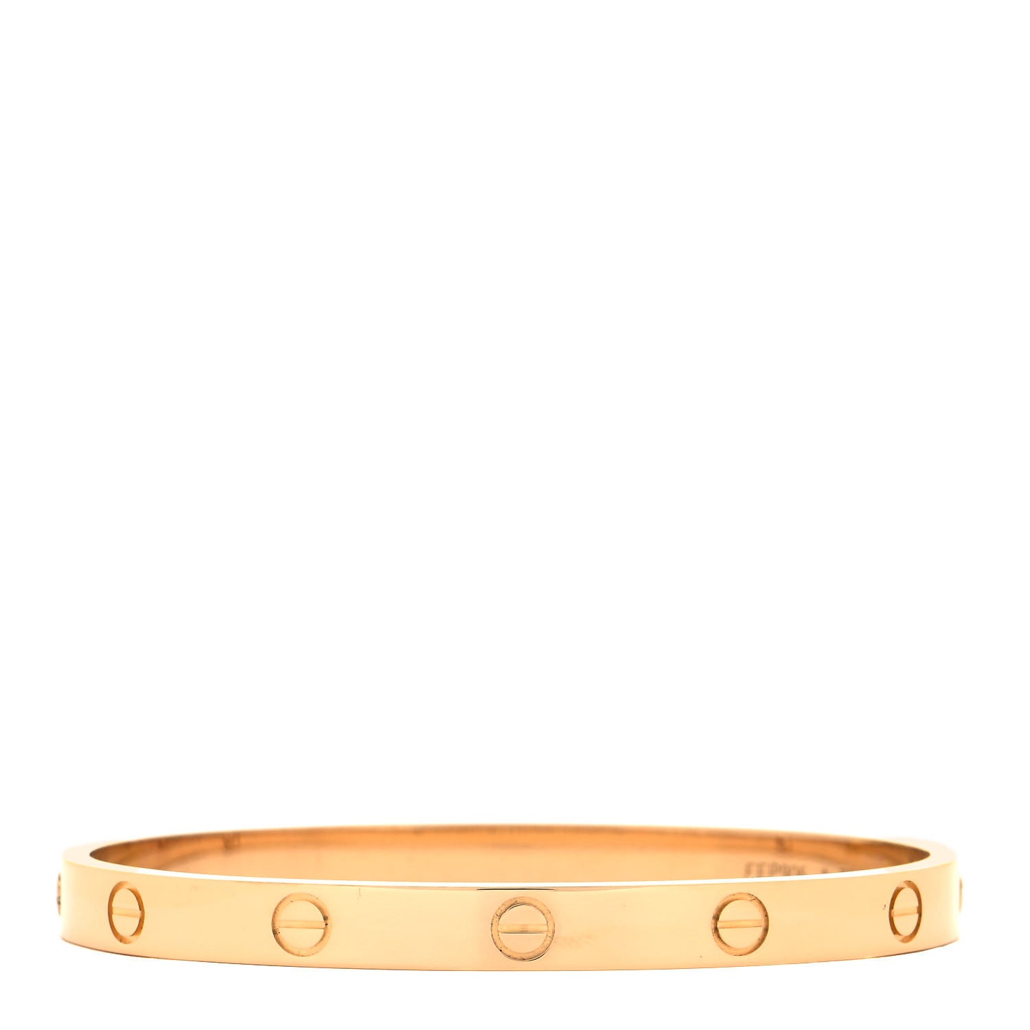 Cartier 18K Yellow Gold LOVE Bracelet 18 3 of 6