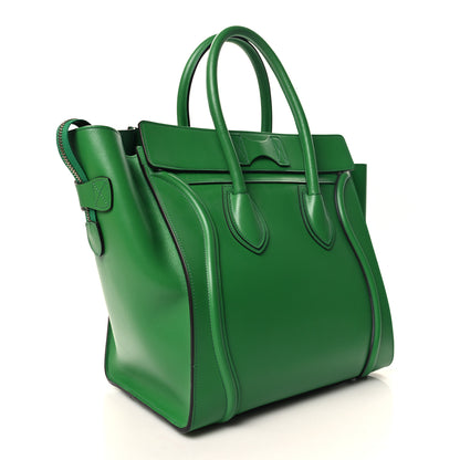 Celine Palmelato Mini Luggage Grass Green 3 of 10