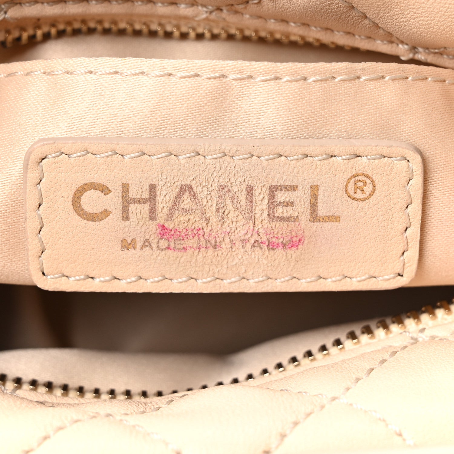 Chanel Lambskin Quilted Small Hobo Beige 6 of 10