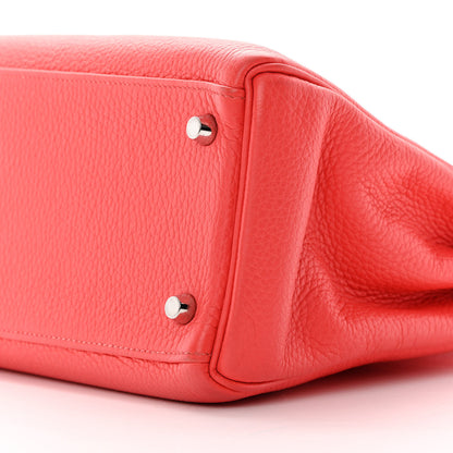 Hermes Taurillon Clemence Kelly Retourne 28 Rose Jaipur 13 of 20