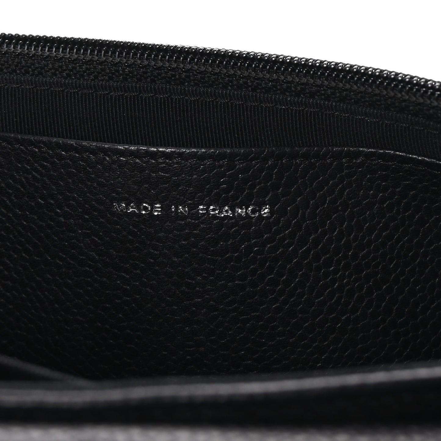 Caviar Half Moon Wallet On Chain WOC Black