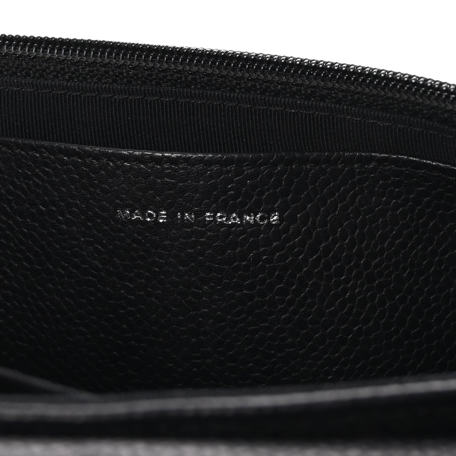 Chanel Caviar Half Moon Wallet On Chain WOC Black 7 of 11