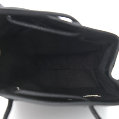 Balenciaga Calfskin Logo XXS Shopping Tote Black 5 of 9