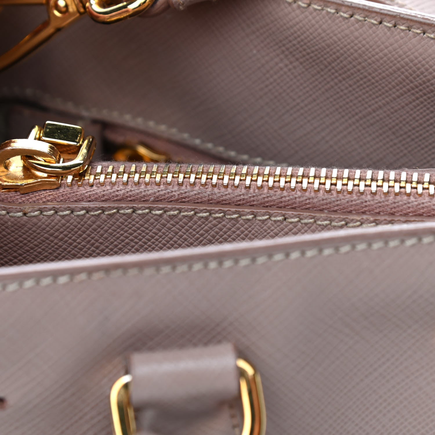 Prada Saffiano Lux Medium Tote Cammeo 8 of 11