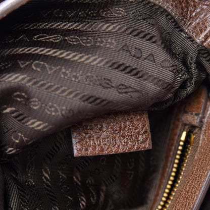 Prada Cervo Pietre Jeweled Shoulder Bag Cammello 10 of 11