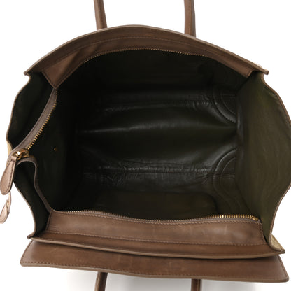 Celine Nubuck Elephant Calfskin Mini Luggage 5 of 9