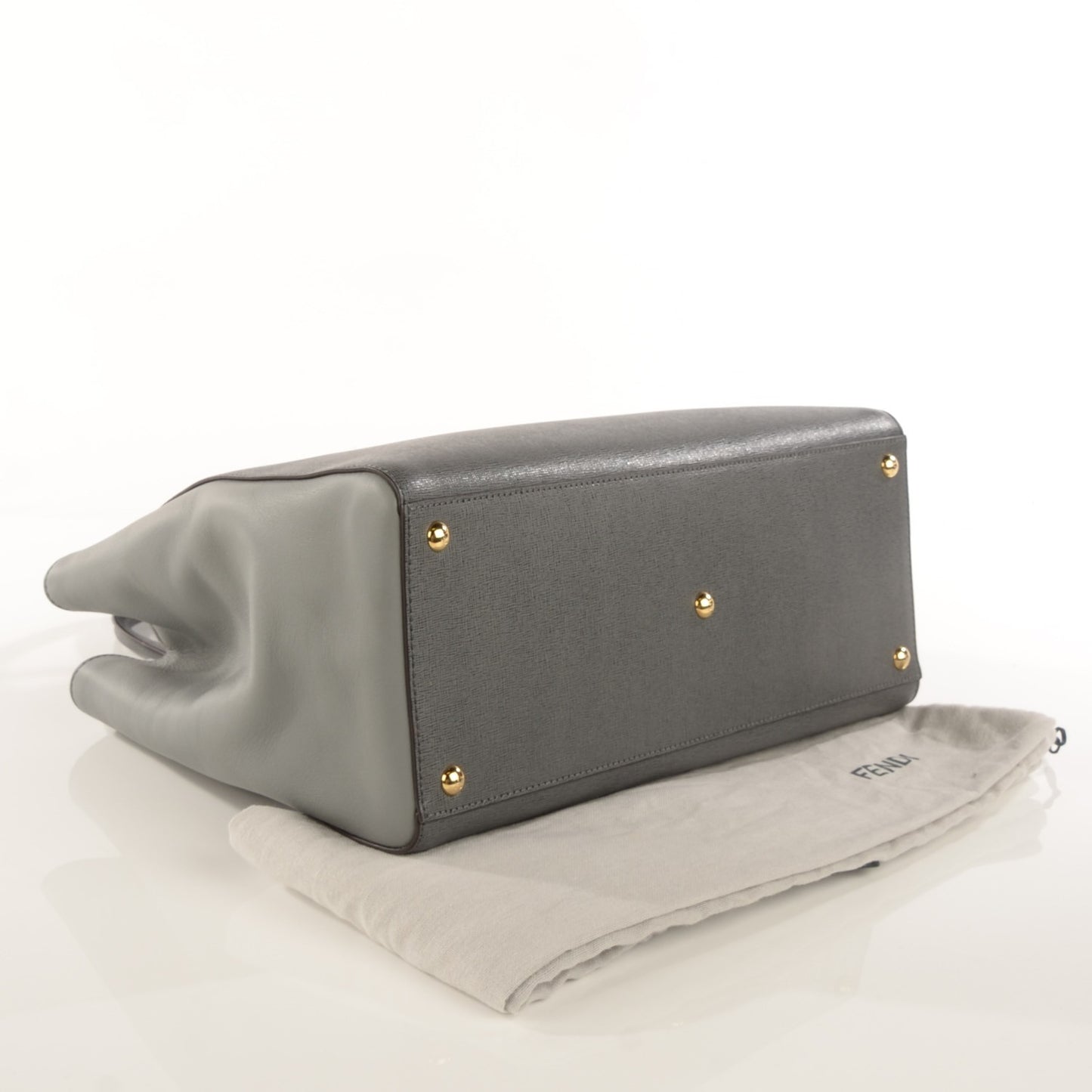 Vitello Elite Flamingo Regular 2Jours Tote Grigio Grigio Chiaro