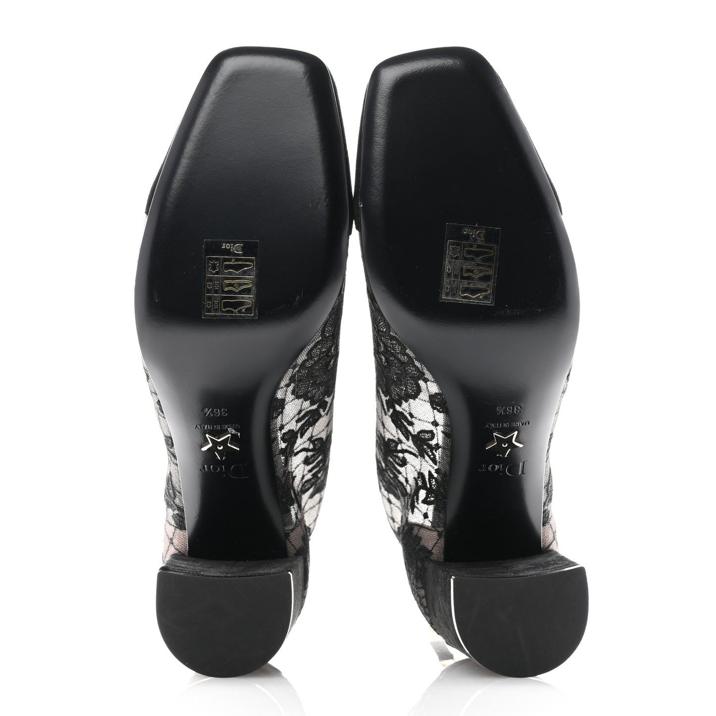 Suede Transparent Mesh Embroidered Roses Naughtily-D Heeled Lace Up Ankle Boots 36.5 Black