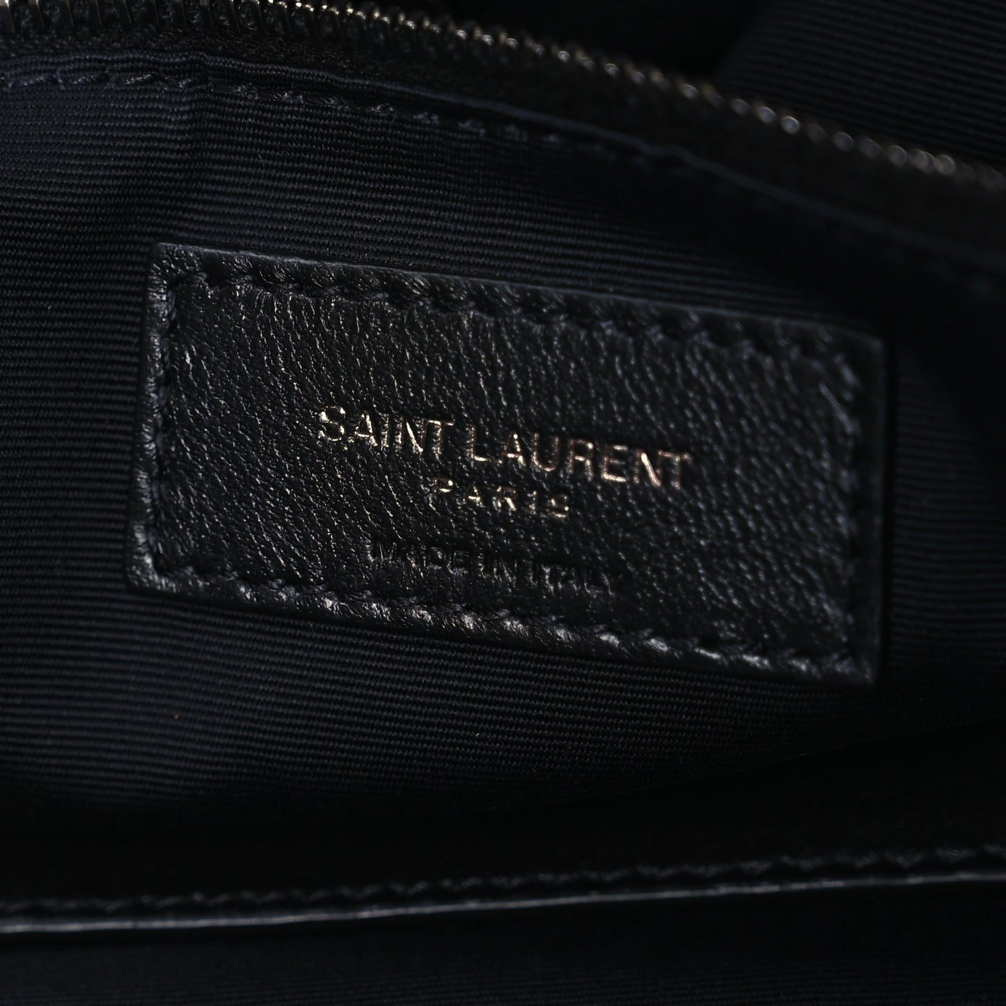 Crinkled Calfskin Matelasse Monogram Large Niki Shopper Tote Black