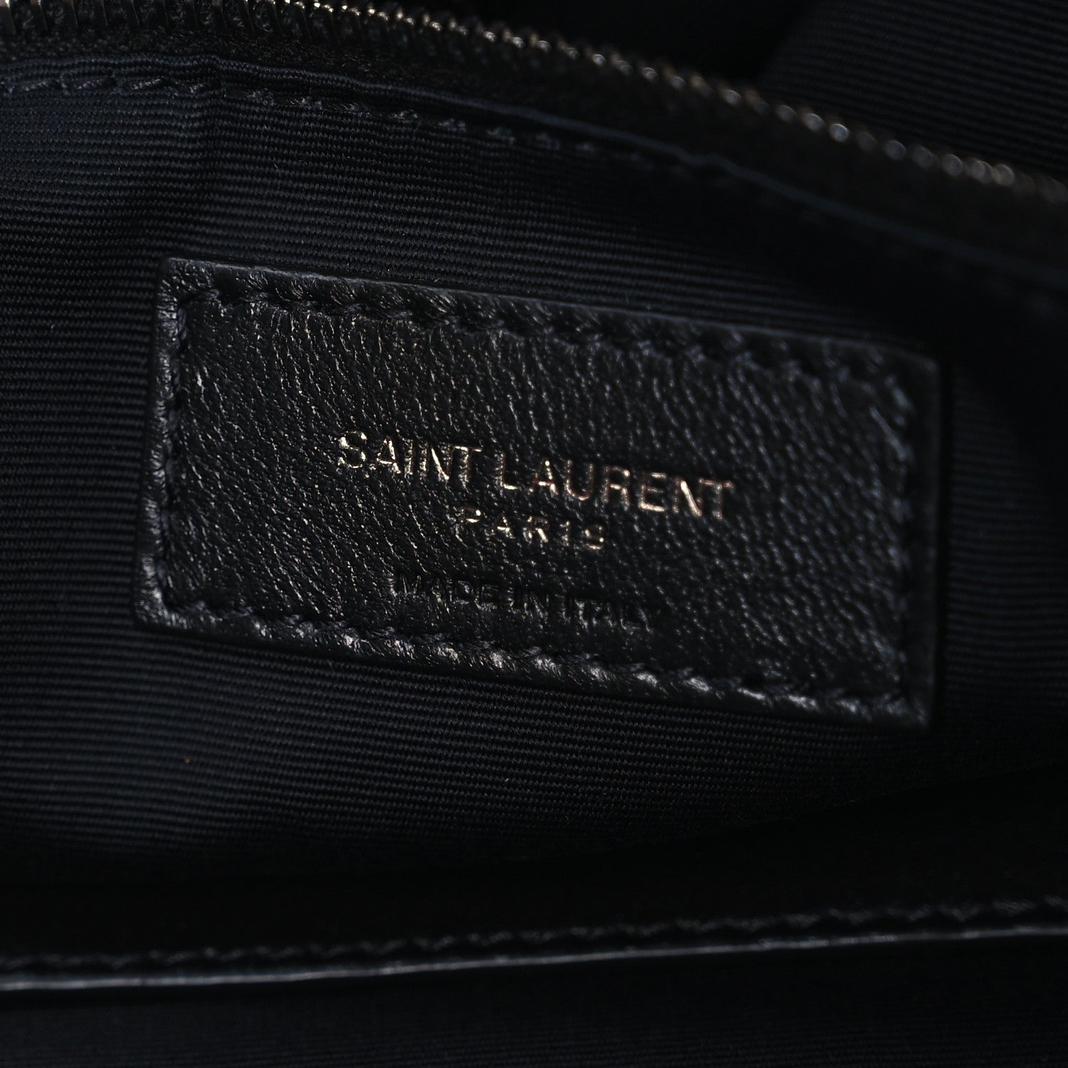 Saint Laurent Crinkled Calfskin Matelasse Monogram Large Niki Shopper Tote Black 6 of 11