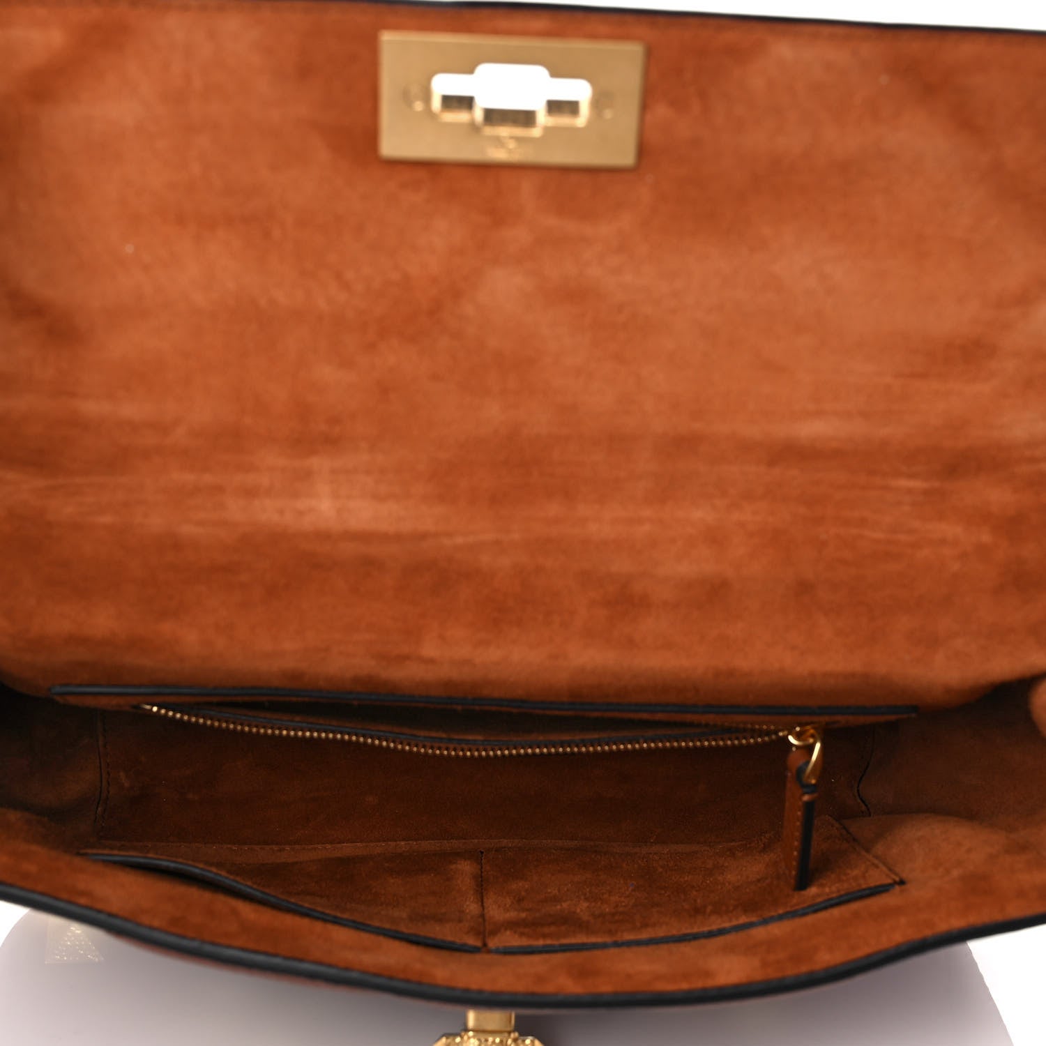 Valentino Garavani Grained Calfskin Large Roman Stud Shoulder Bag Selleria 5 of 8