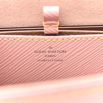 Louis Vuitton Epi Mechanical Flowers Twist Shoulder Bag MM Rose Ballerine 5 of 9