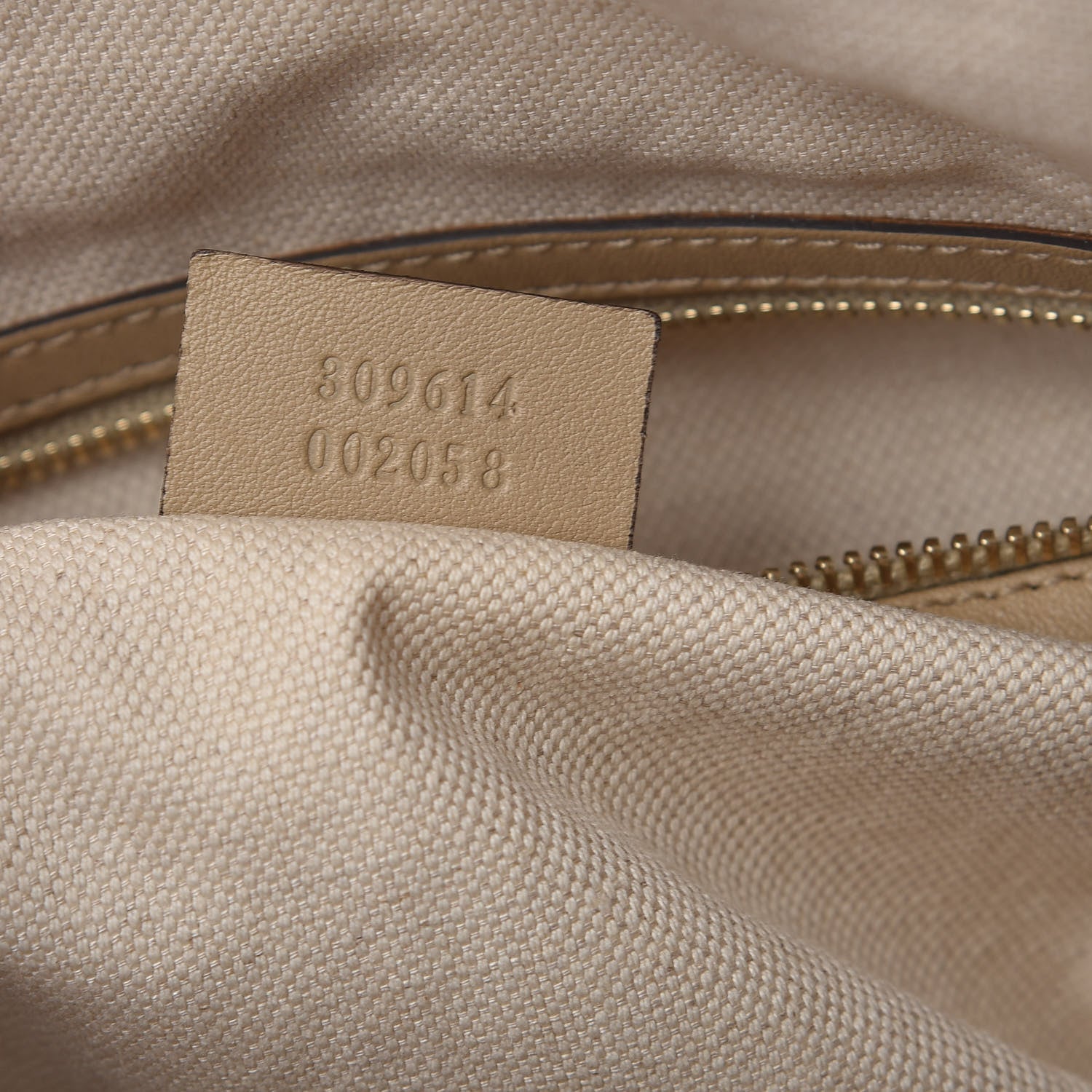 Gucci GG Supreme Monogram Medium Nice Top Handle Dome Bag Beige 7 of 10