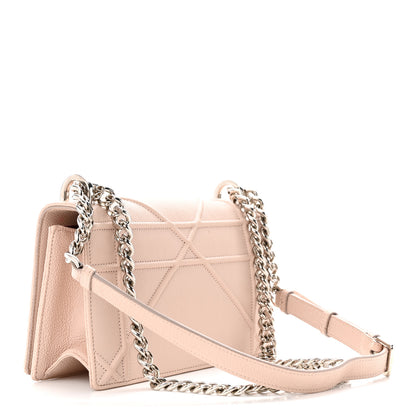 Christian Dior Grained Calfskin Small Diorama Flap Bag Rose Poudre 3 of 14