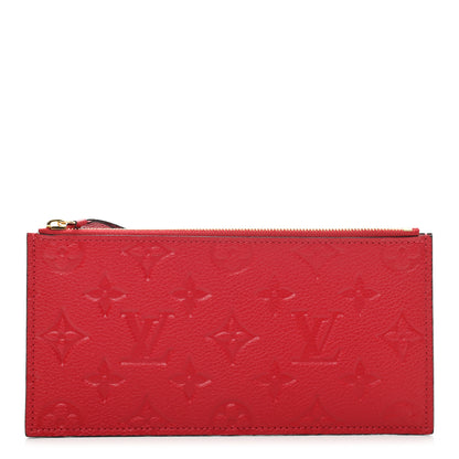 Louis Vuitton Empreinte Felicie Chain Wallet Zippered Insert Cherry 1 of 6