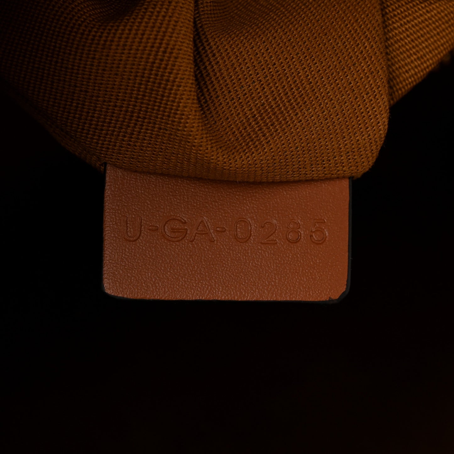 Triomphe Canvas Calfskin Large Boston Bag Tan