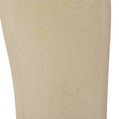 Gucci Rubber Womens Logo Slide Sandals 38 Off White 7 of 15