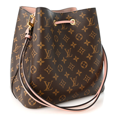 Louis Vuitton Monogram Neonoe MM Rose Poudre 3 of 10
