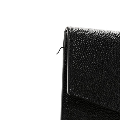 Saint Laurent Grain De Poudre Uptown Baby Pouch Black 8 of 8