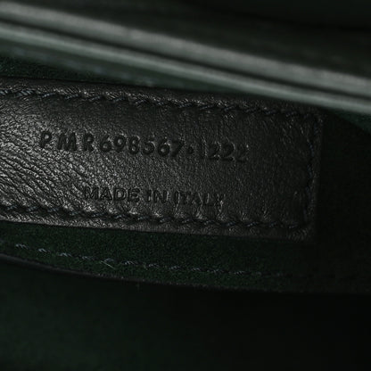 Saint Laurent Lambskin Quilted Le 57 Diamond Shoulder Bag Vert Fonce 7 of 11