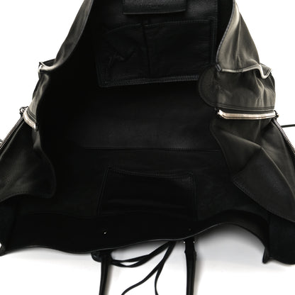 Balenciaga Supple Calfskin Papier A4 Zip Around Tote Black 5 of 14