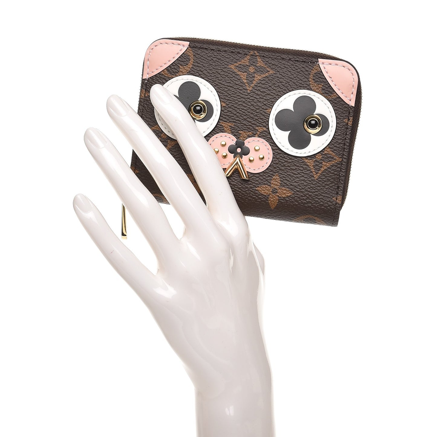 Monogram Valentine Dog Zippy Coin Purse