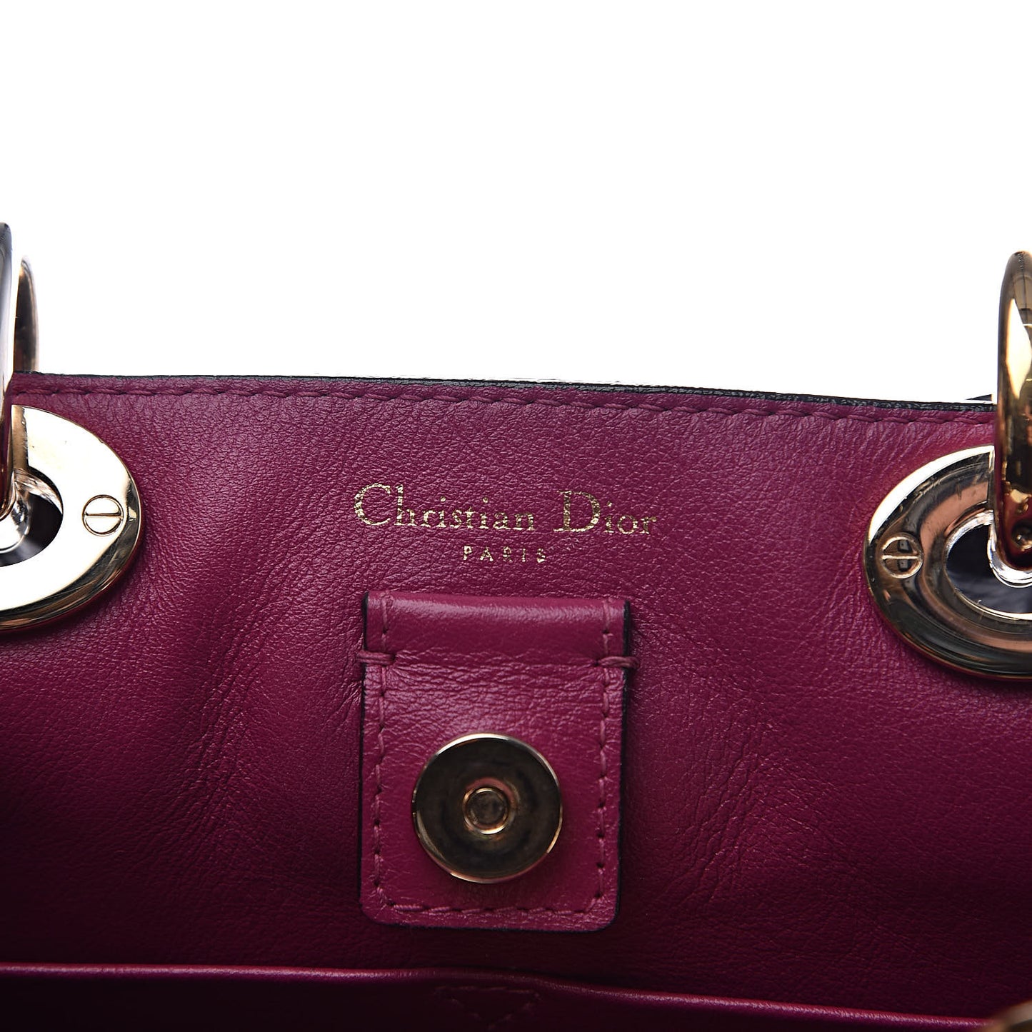 Bullcalf Mini Diorissimo Tote Black Rose Indien