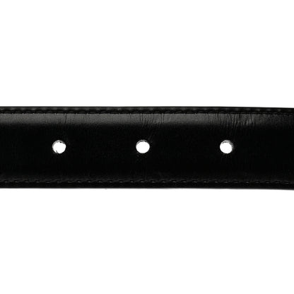 Celine Box Calfskin Medium 25mm Triomphe Belt 85 34 Black 5 of 7