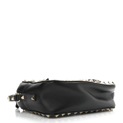 Valentino Garavani Calfskin Rockstud Camera Crossbody Bag Black 4 of 9