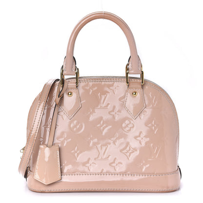 Louis Vuitton Vernis Alma BB Rose Ballerine 1 of 11