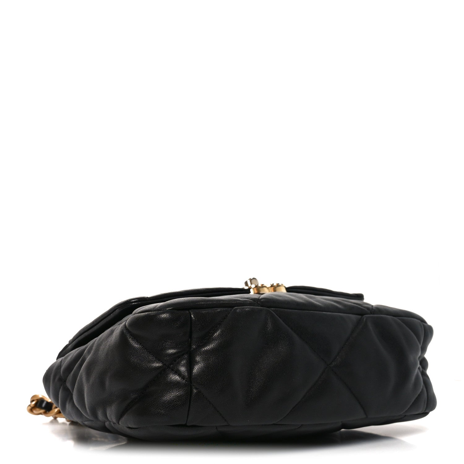 Chanel Lambskin Quilted Medium Chanel 19 Flap Black 4 of 10
