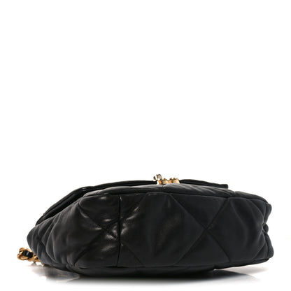 Chanel Lambskin Quilted Medium Chanel 19 Flap Black 4 of 10