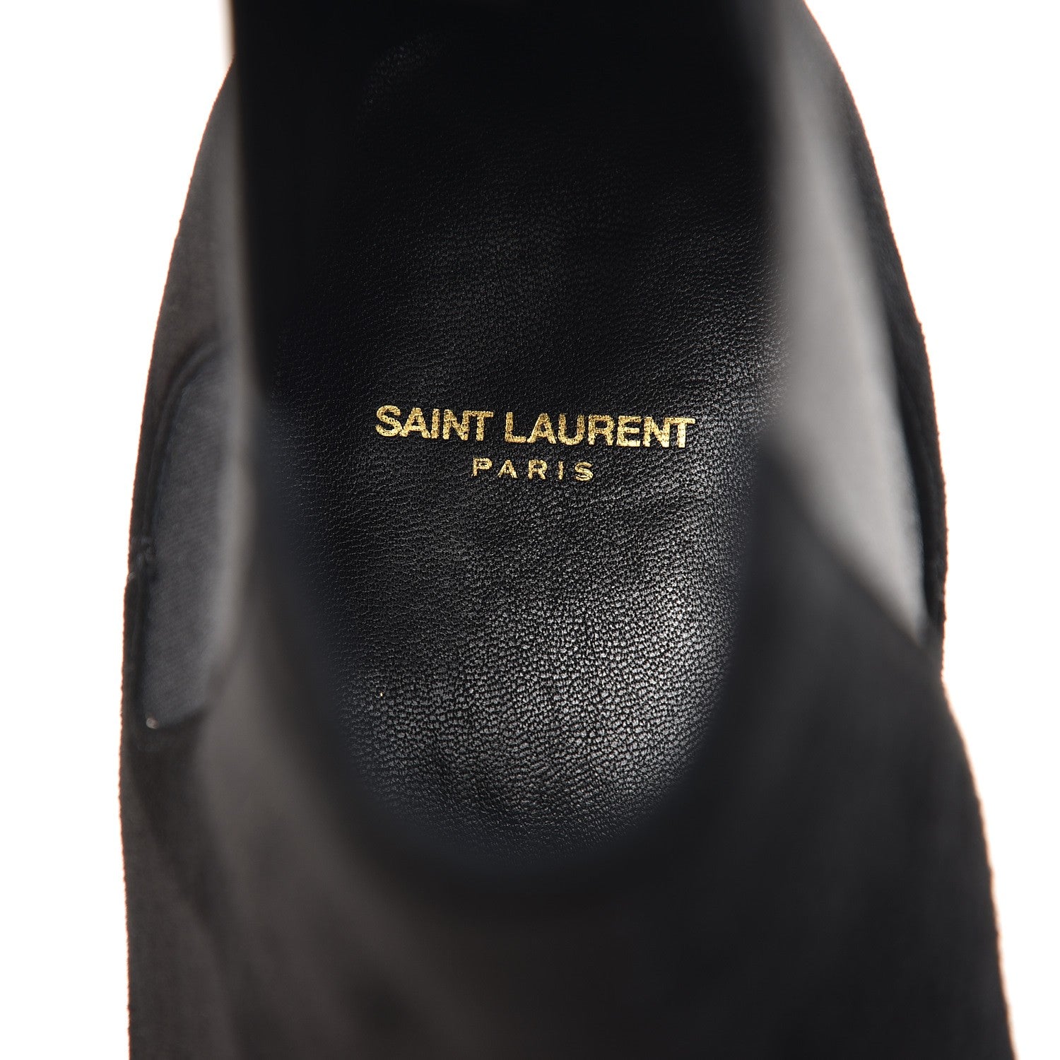 Saint Laurent Mens Suede Chelsea Boots 44 Black 7 of 9